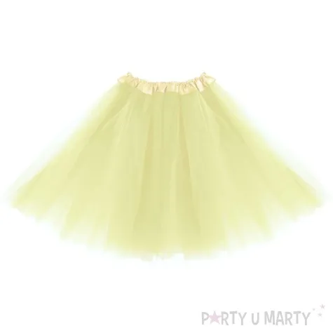 spodniczka tutu classic kremowy partypal 40 cm