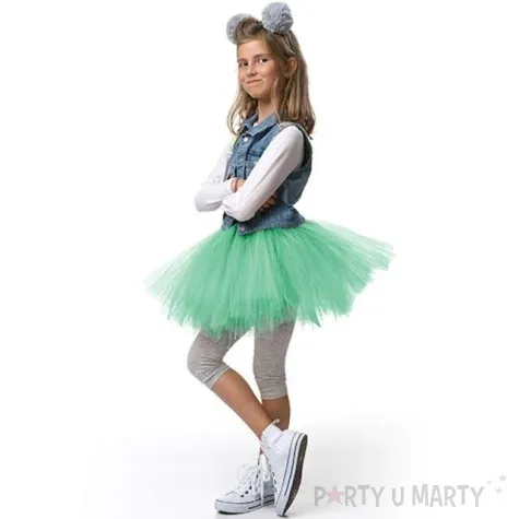 spodniczka tutu classic mietowa partydeco 34cm
