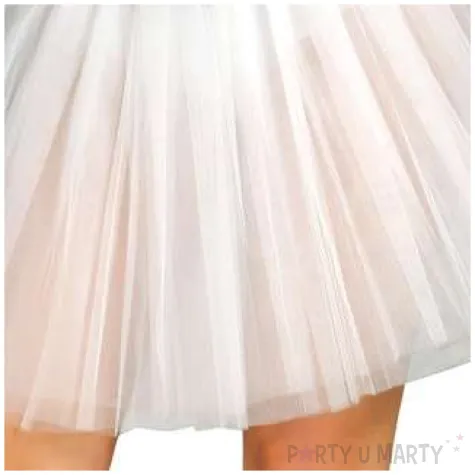 spodniczka tutu classic neon biale guirca 40 cm