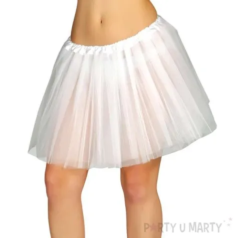 spodniczka tutu classic neon biale guirca 40 cm