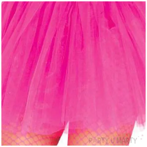 spodniczka tutu classic neon rozowe guirca 40 cm
