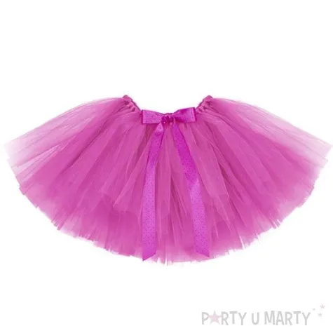 spodniczka tutu classic rozowy partydeco 25cm