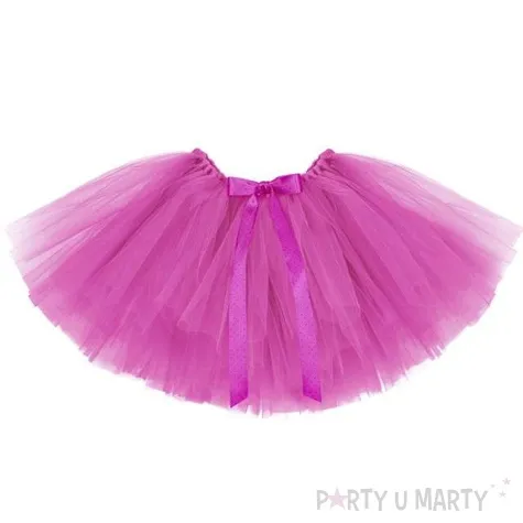 spodniczka tutu classic rozowy partydeco 34cm