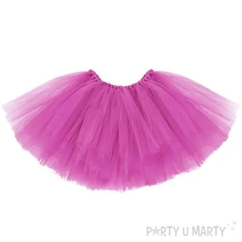 spodniczka tutu classic rozowy partydeco 34cm