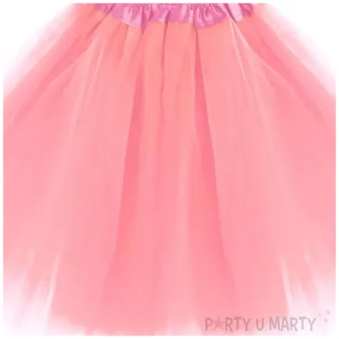 spodniczka tutu classic rozowy pudrowy partypal 40 cm
