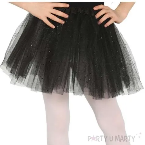 spodniczka tutu classic shine czarna guirca 31 cm