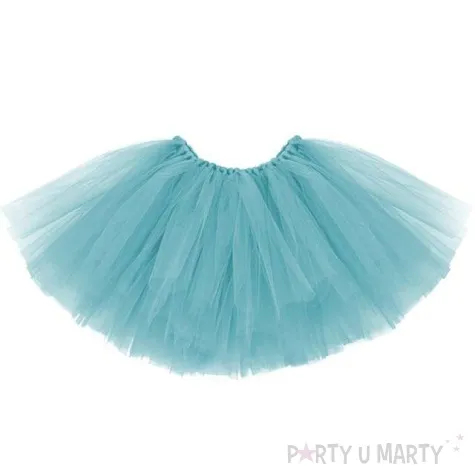 spodniczka tutu classic turkus partydeco 30 cm