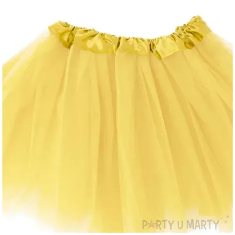 spodniczka tutu classic zolty partypal 30 cm