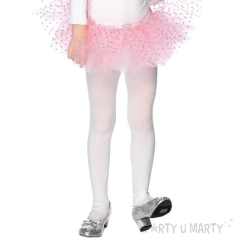 spodniczka tutu dziecieca w kropki rozowa leg avenue 23 cm