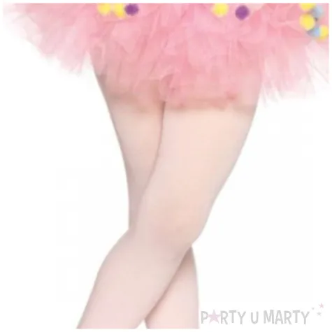spodniczka tutu dziecieca w kropki rozowy mix leg avenue 23 cm