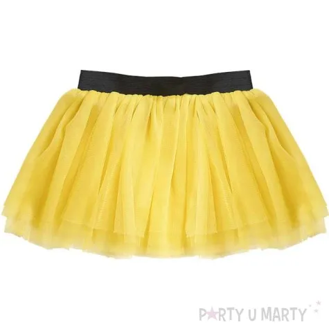 spodniczka tutu neonowa zolta widmann