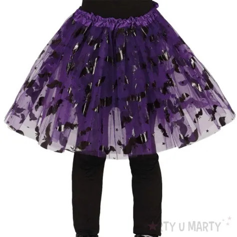 spodniczka tutu nietoperze fioletowy guirca