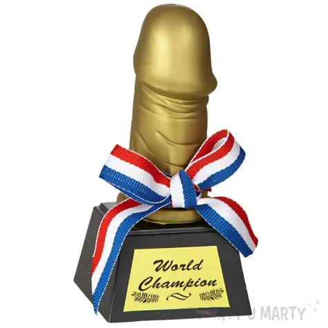 statuetka penis willy world champion zloty widmann 12 cm