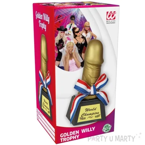 statuetka penis willy world champion zloty widmann 12 cm
