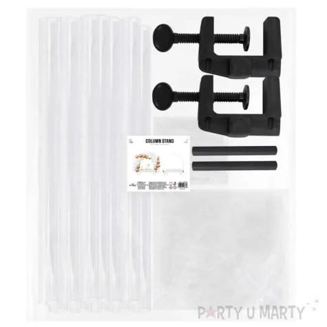 stelaz balonowy girlanda luk bialy partypal 350 cm