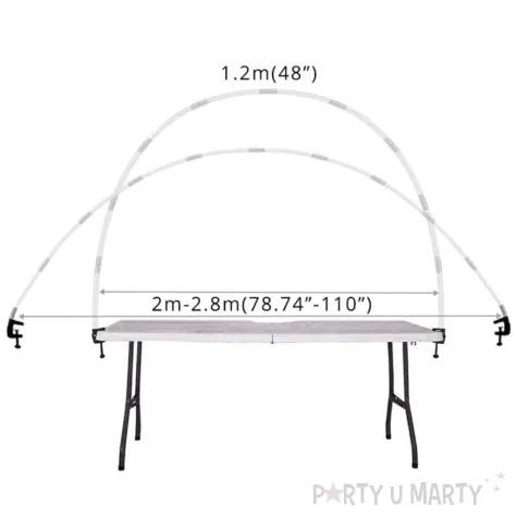 stelaz do girland balonowych candy bar 1 2 2 m jix