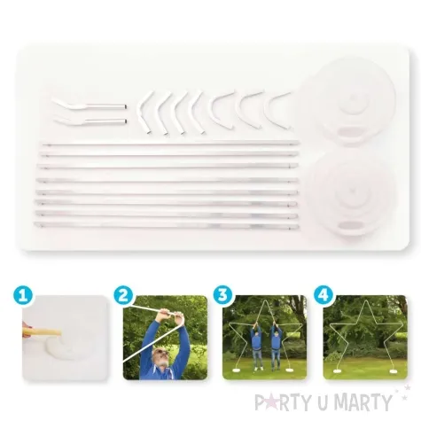 stelaz do girland balonowych gwiazda stojaca gemar 280 x 270cm