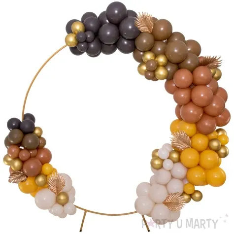 stelaz do girland balonowych kolo zloty partypal 195 x 200 cm