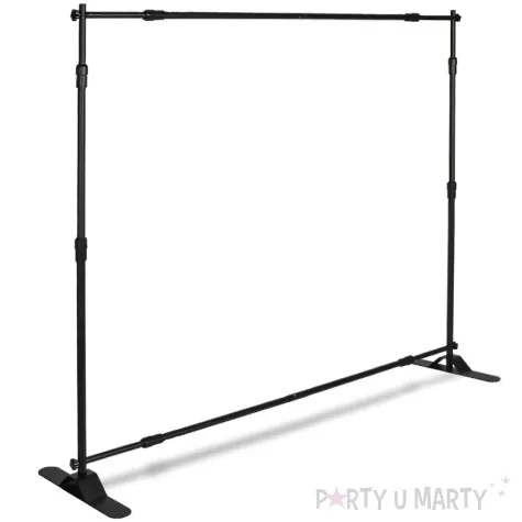 stelaz do paneli dekoracyjnych regulowany czarny godan 244 cm