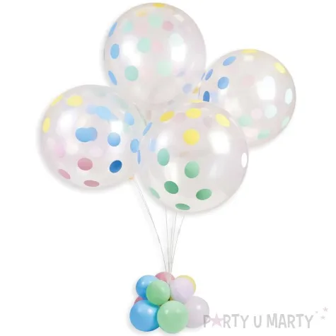 stojak do balonow classic bialy gemar 75 cm