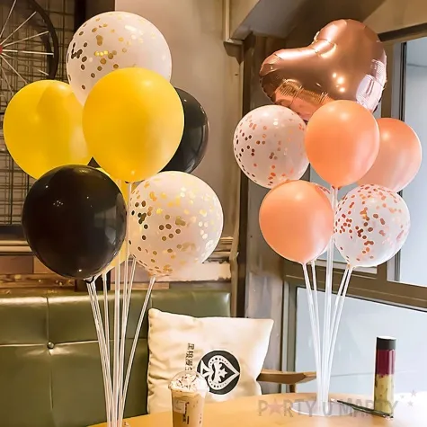 stojak do balonow classic bialy gemar 75 cm