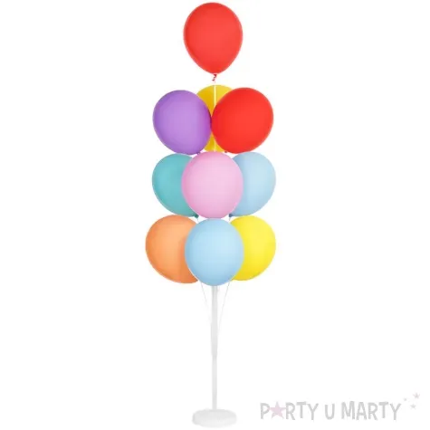 stojak do balonow classic bialy partydeco 160 cm