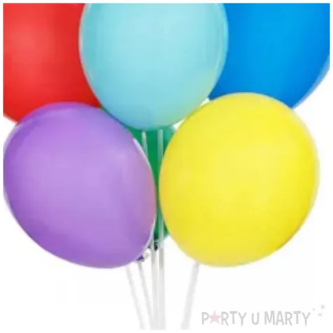 stojak do balonow classic bialy partydeco 72 cm