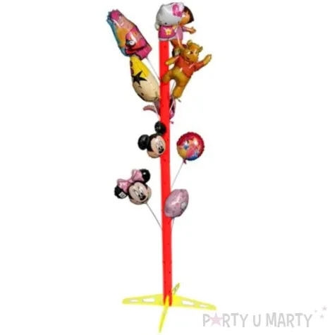 stojak do balonow classic czerwony folat