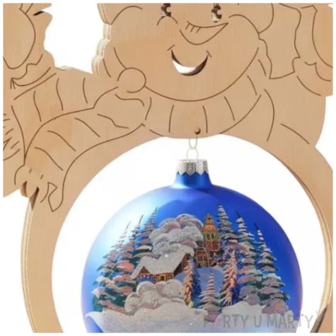 stojak na bombke balwankowy brzuszek 28 cm