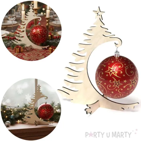 stojak na bombke choinka classic 24 cm