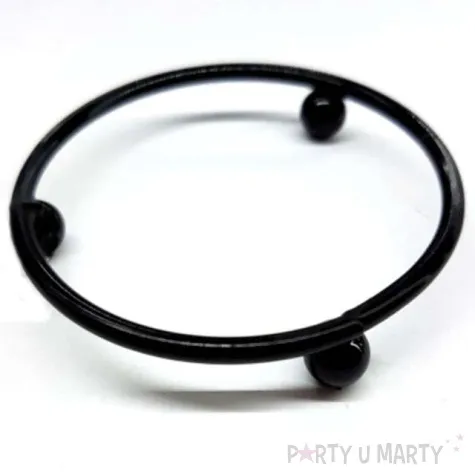 stojak na pisanke podstawka na nozkach czarny aliga 2x5 5 cm