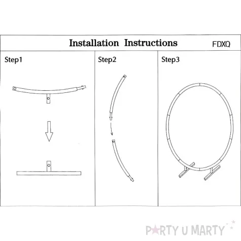 stojak na tlo kolo zloty godan 220 cm