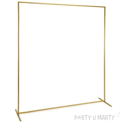 stojak na tlo kwadrat zloty partydeco 2 m