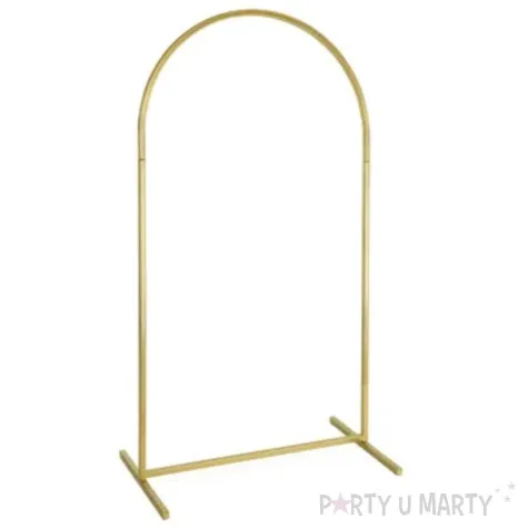 stojak na tlo luk zloty partydeco 80x150 cm