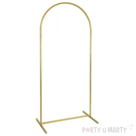 stojak na tlo luk zloty partydeco 80x180 cm