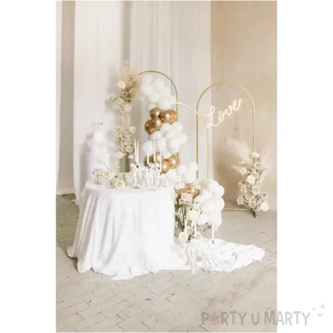 stojak na tlo luk zloty partydeco 80x180 cm