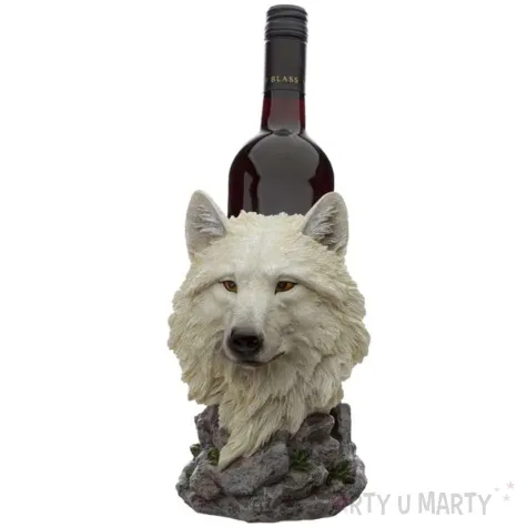 stojak na wino bialy wilk kemis 20 cm