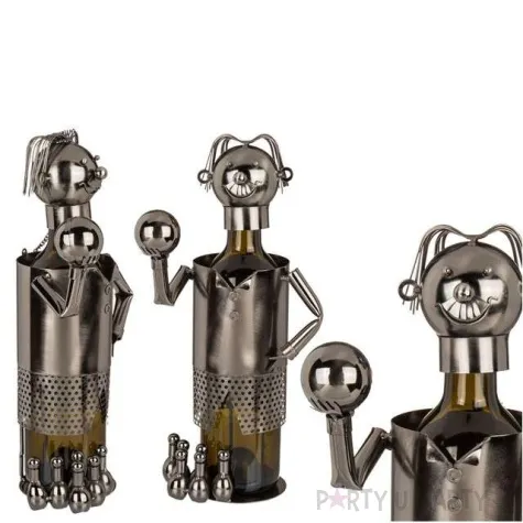 stojak na wino kregle metalowy ootb