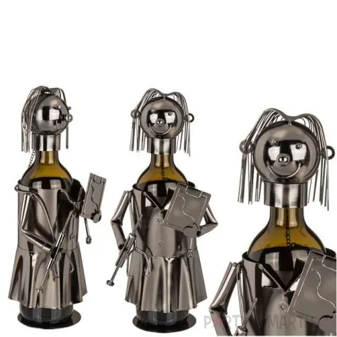 stojak na wino lekarz metalowy ootb