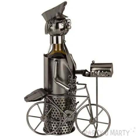 stojak na wino listonosz metalowy ootb