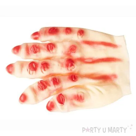 straszna dlon rekawice