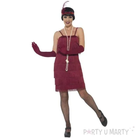 stroj dama rubin lata 30 smiffys rozm xl