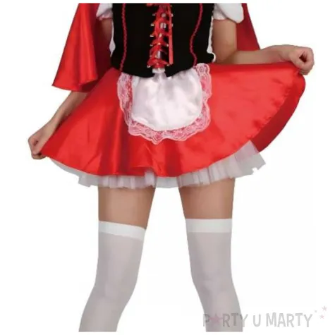 stroj damski cosplay na karnawal seksowny czerwony kapturek rozm m