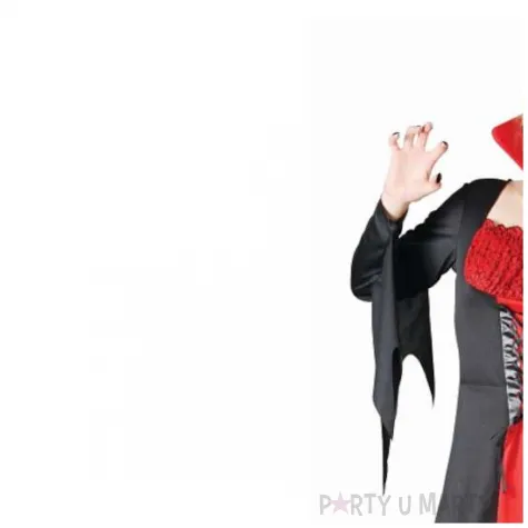 stroj damski na halloween kostium wampirzyca sukienka z kolnierzem cosplay rozm s