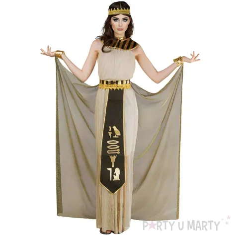 stroj damski na karnawal kleopatra krolowa egiptu zloty rozm m