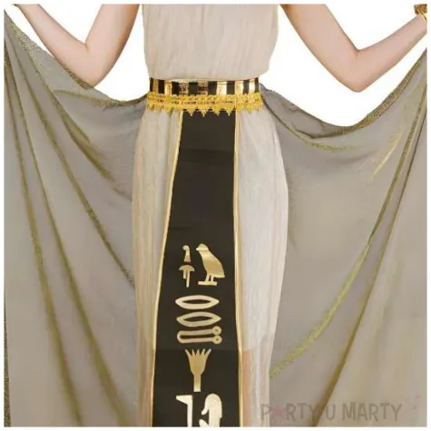 stroj damski na karnawal kleopatra krolowa egiptu zloty rozm m