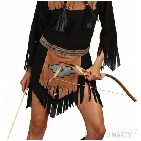 stroj damski na karnawal larp cosplay dziki zachod indianka zestaw rozm s