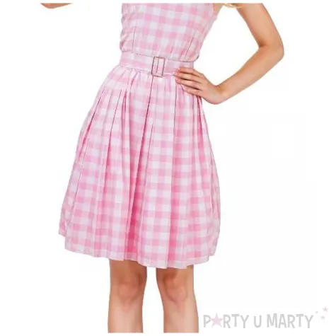 stroj damski na karnawal retro sukienka vintage barbie pin up rozm s