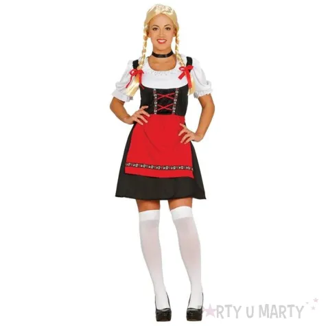 stroj damski na oktoberfest sukienka bawarka karczmarka festiwal piwa m