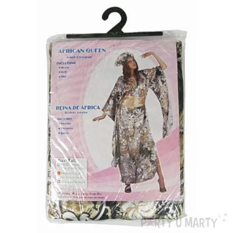 stroj dla doroslych afrykanska krolowa roz 38